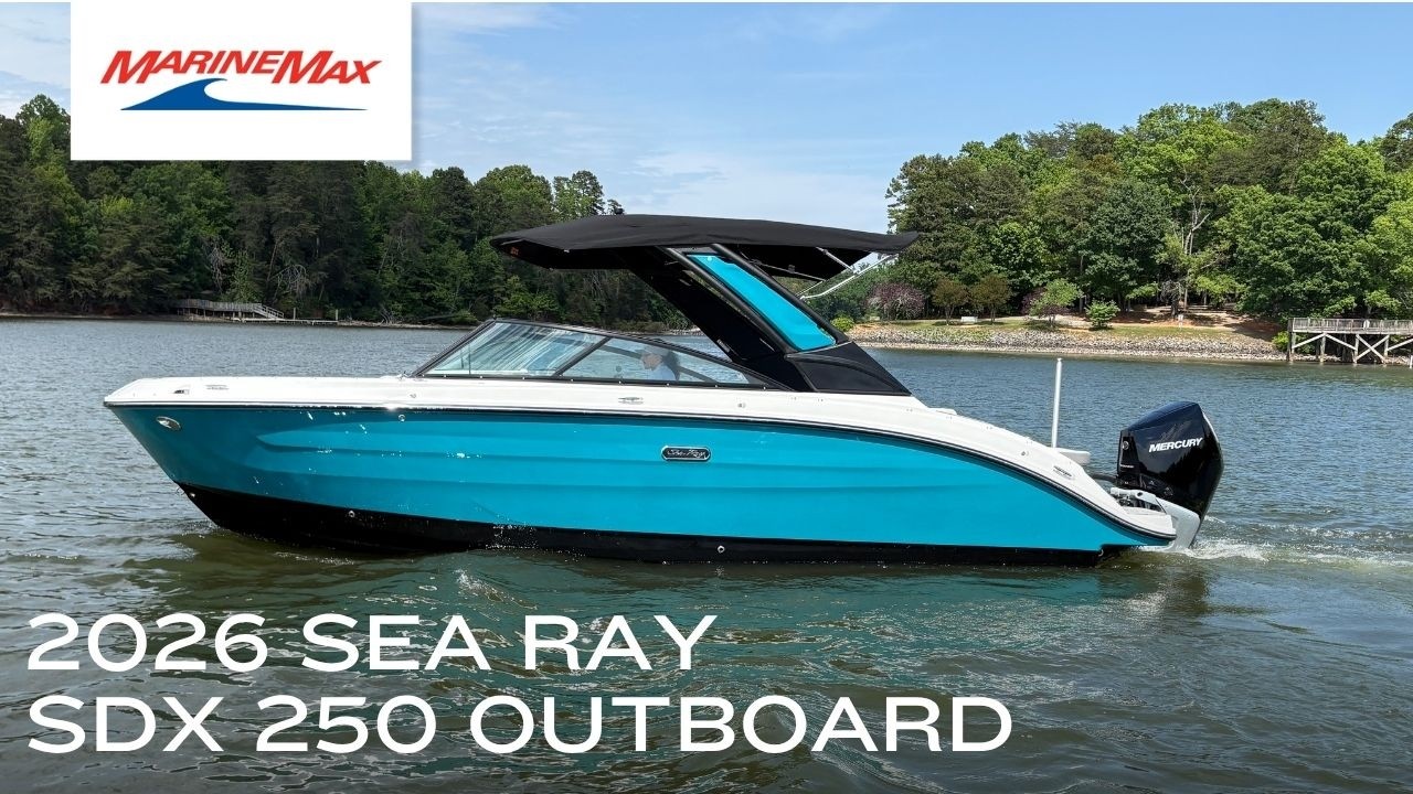 2026 Sea Ray SDX 250 Outboard MarineMax Lake Wylie