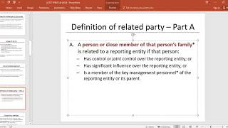 Full AC571 IFRS12 & IAS 24 Update