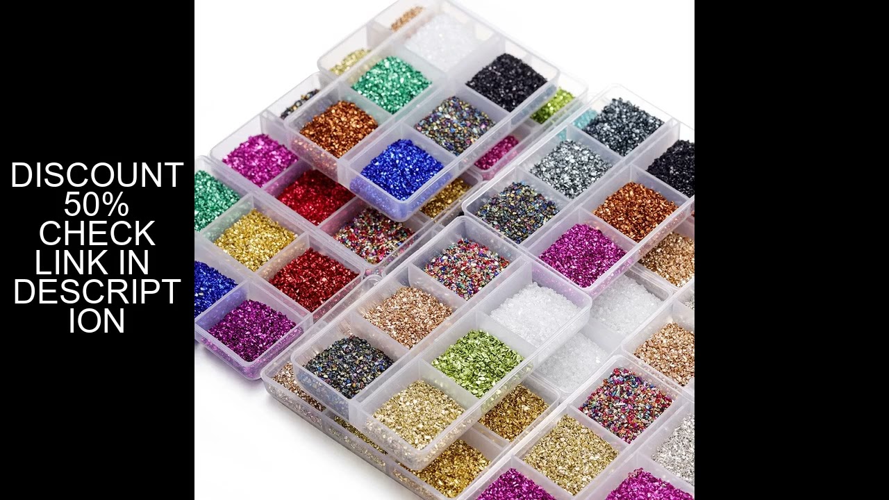 30g/Box Crushed Glass Stones Resin Filling Irregular Broken Stone for DIY Epoxy Resin Mold Crafts Na