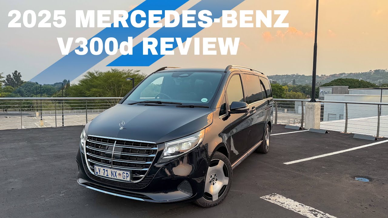 2025 Mercedes-Benz V300d Review - Best Luxury Family Bus?