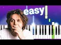 Lewis Capaldi - Bruises (100% EASY PIANO TUTORIAL)