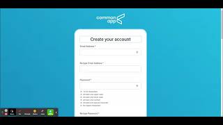 Creating Your Common App Account screenshot 4
