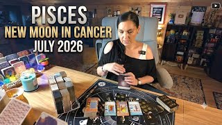 Pisces ♓ Romantic Awakening Awaits 🌕 New Moon In Cancer July 2026
