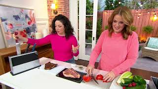 Cook's Essentials Universal Knife Holder with 3 Cutting Boards on QVC