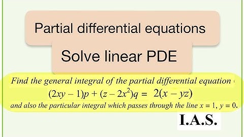 11 partial differential equation solution