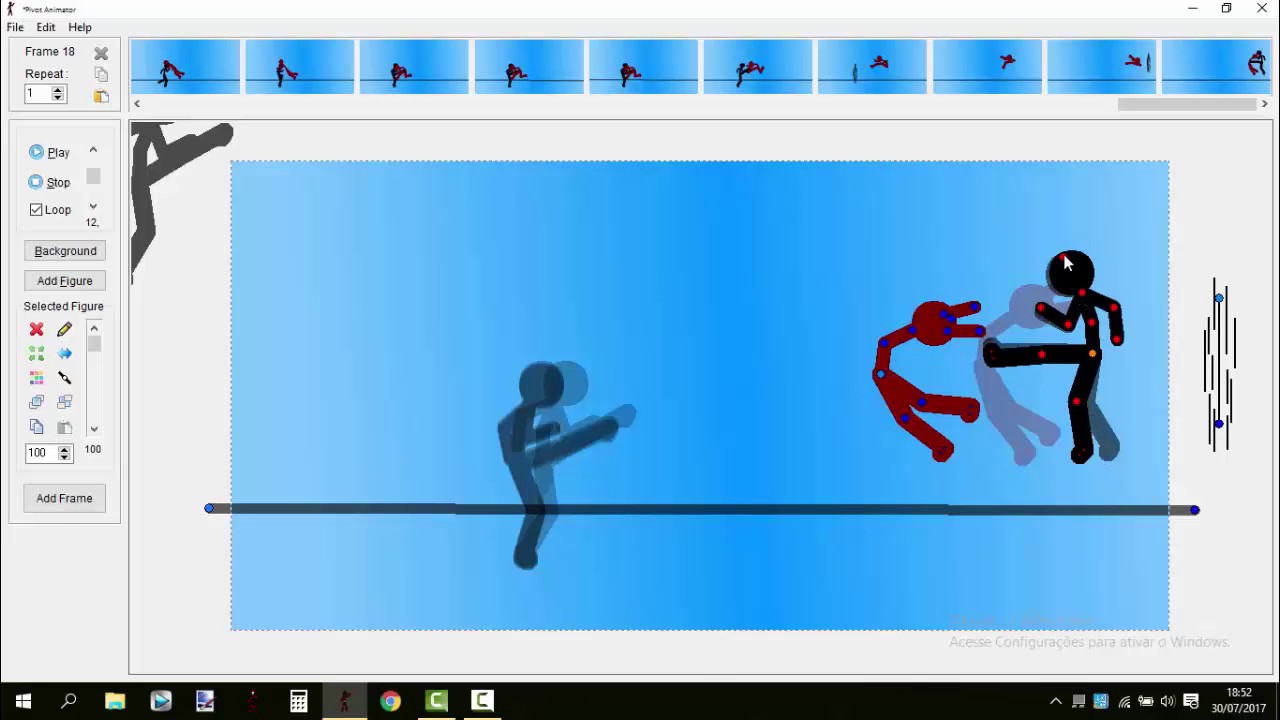 pivot speed animation 1# 5 combos - YouTube
