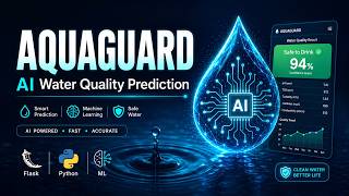 AquaGuard – AI Water Quality Prediction Final Year Project (Flask + ML + Random Forest)