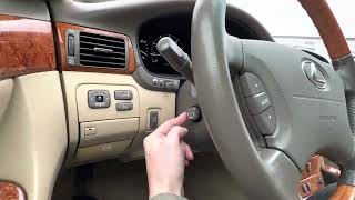 Ls430 tilt steering column