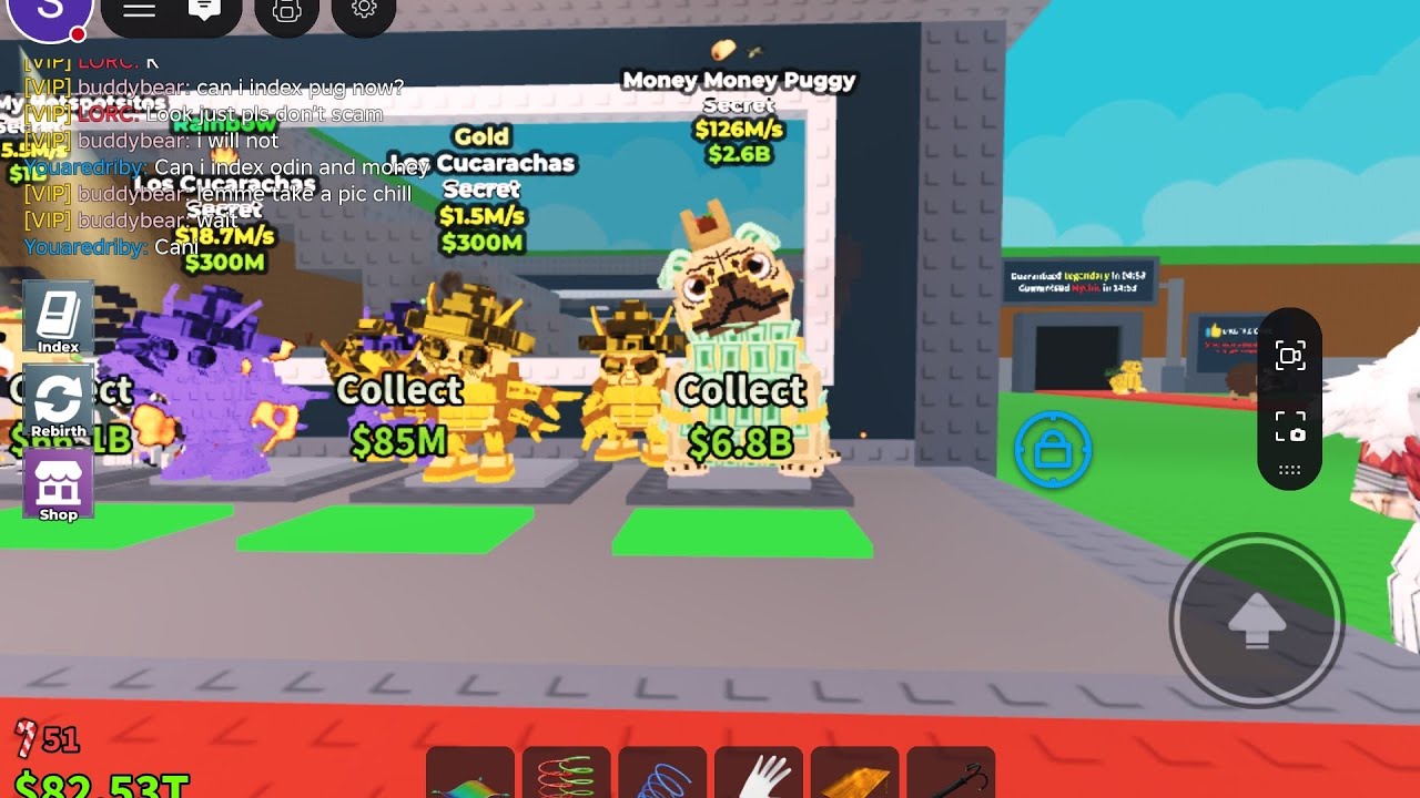 I INDEXED MONEY MONEY PUG (LIVE) 