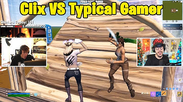 Clix VS Typical Gamer 1v1 Buildfights!