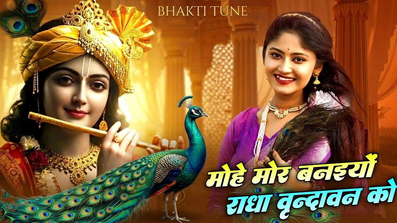 मोहे मोर बनइय्यो राधा | Mohe Mor Banaiyo Radha Apne Vrindavan Ko | Peaceful Radha Krishna Bhajan