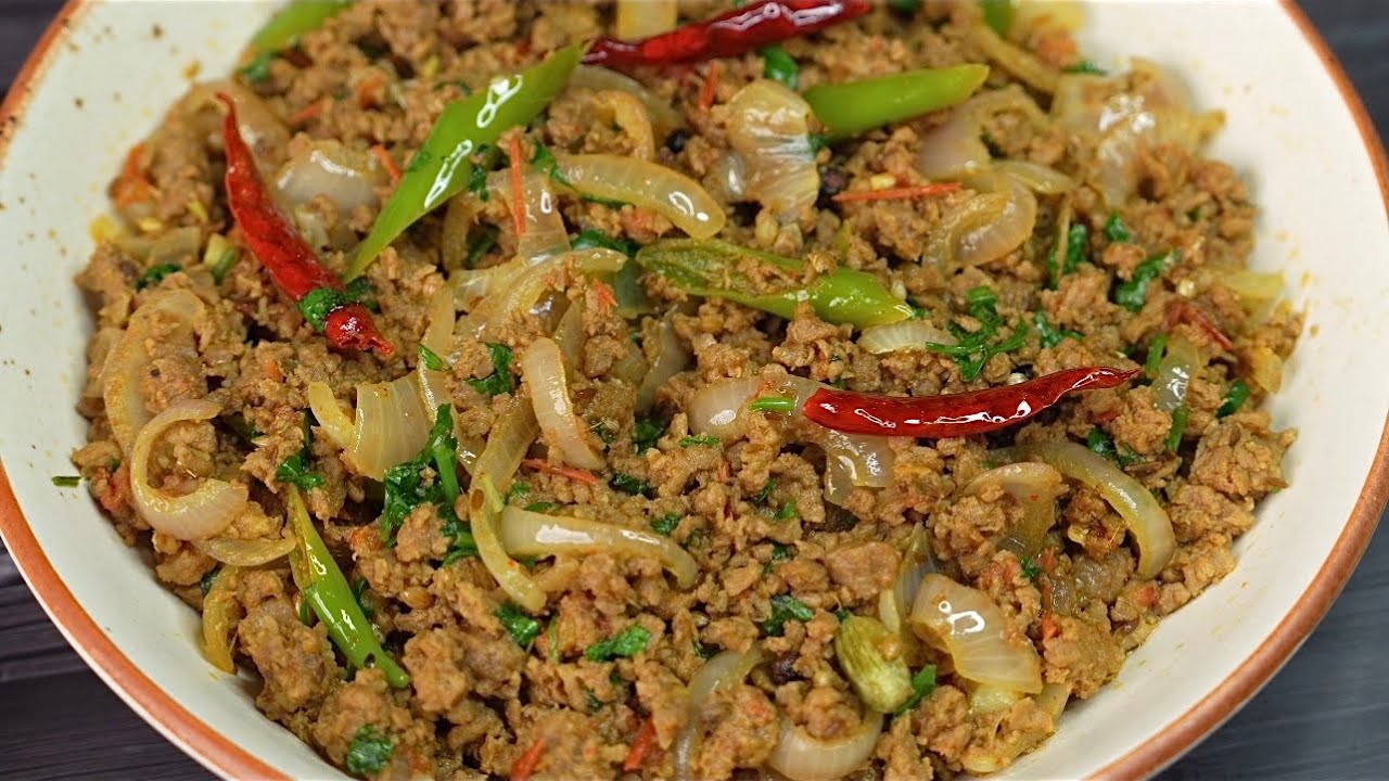 Bade Ka Keema Recipe | Khade Masale Ka Keema | White Keema Stew Recipe | Stew Keema Recipe