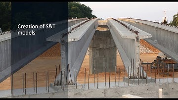 Structural optimization of a precast beam