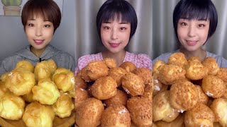 🍞 [MUKBANG] cream puffs ASMR