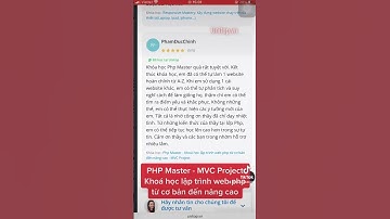 Khoá học lập trình web online - PHP Master - MVC Project #unitop #laptrinhweb #hocwebdilam