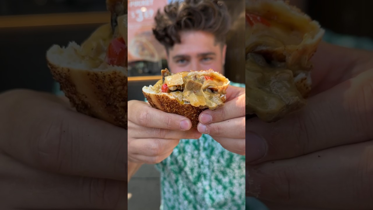Part 1 of 2: This New Jersey spot makes their own incredible version of Hot Pockets! 🔥 #DEVOURPOWER