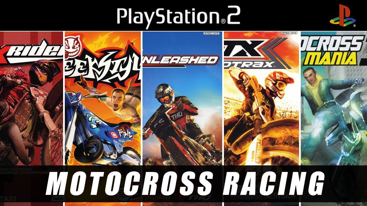 Motocross Racing Games for PS2