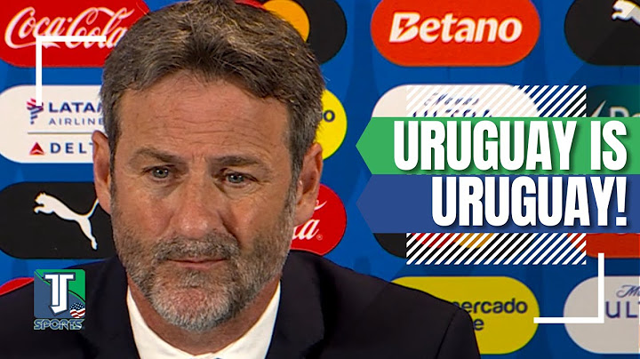 Thomas Christiansen's CONSOLATION after Panama's DEFEAT against Uruguay in the Copa America 2024