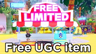 How To GET FREE UGC ITEM In Roblox Sonic Speed Simulator! LIMITED FREE UGC ITEM EVENT
