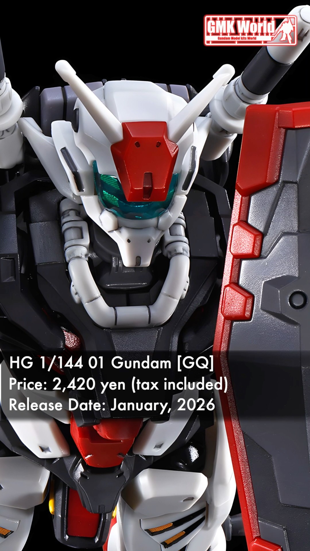 P-Bandai: HG 1/144 01 Gundam [GQ] - Release Info(01ガンダム) - YouTube