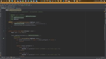 Пишем обработчик событий в Java