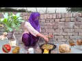 Village tranditional life routine  pakistani punjabi food  village roti pani