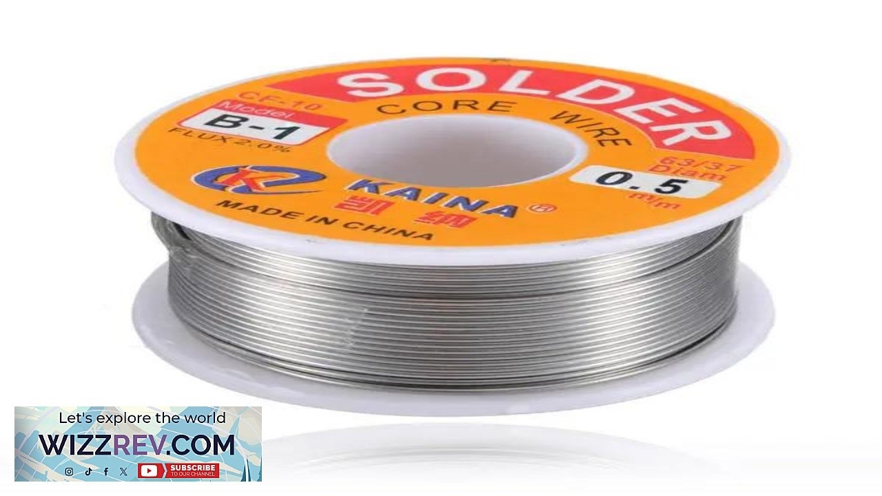 63 37 0.5mm Tin Lead Rosin Core Soldering Iron Wire Reel