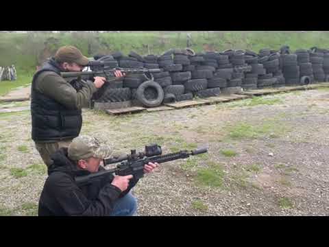 Сталевий глушник 5.56 для зброї AR-15 , камер 6