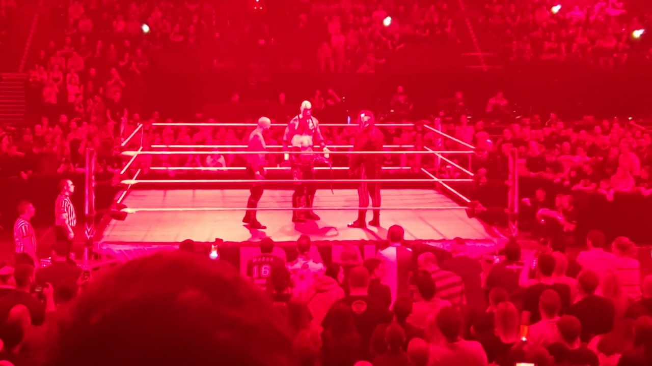 The Fiend attacks The OC WWE Raw Manchester 8/11/19 (Dark Segment)