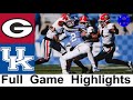 #5 Georgia vs Kentucky Highlights | College Football Week 9 | 2020 College Football Highlights