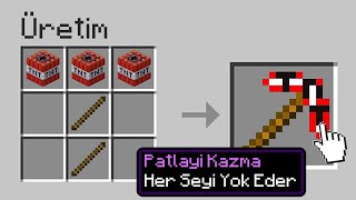 Minecraft ama ÖZEL ALETLER VAR