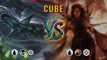 MTG Cube - Dimir Midrange by DamienF16 VS Izzet Midrange by Katsche