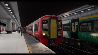 1M03 Brighton to London Victoria - London Commuter - Class 387/2 - Train Sim World 2