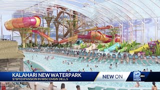 Kalahari expansion in the Dells includes three new water slides, retractable roof
