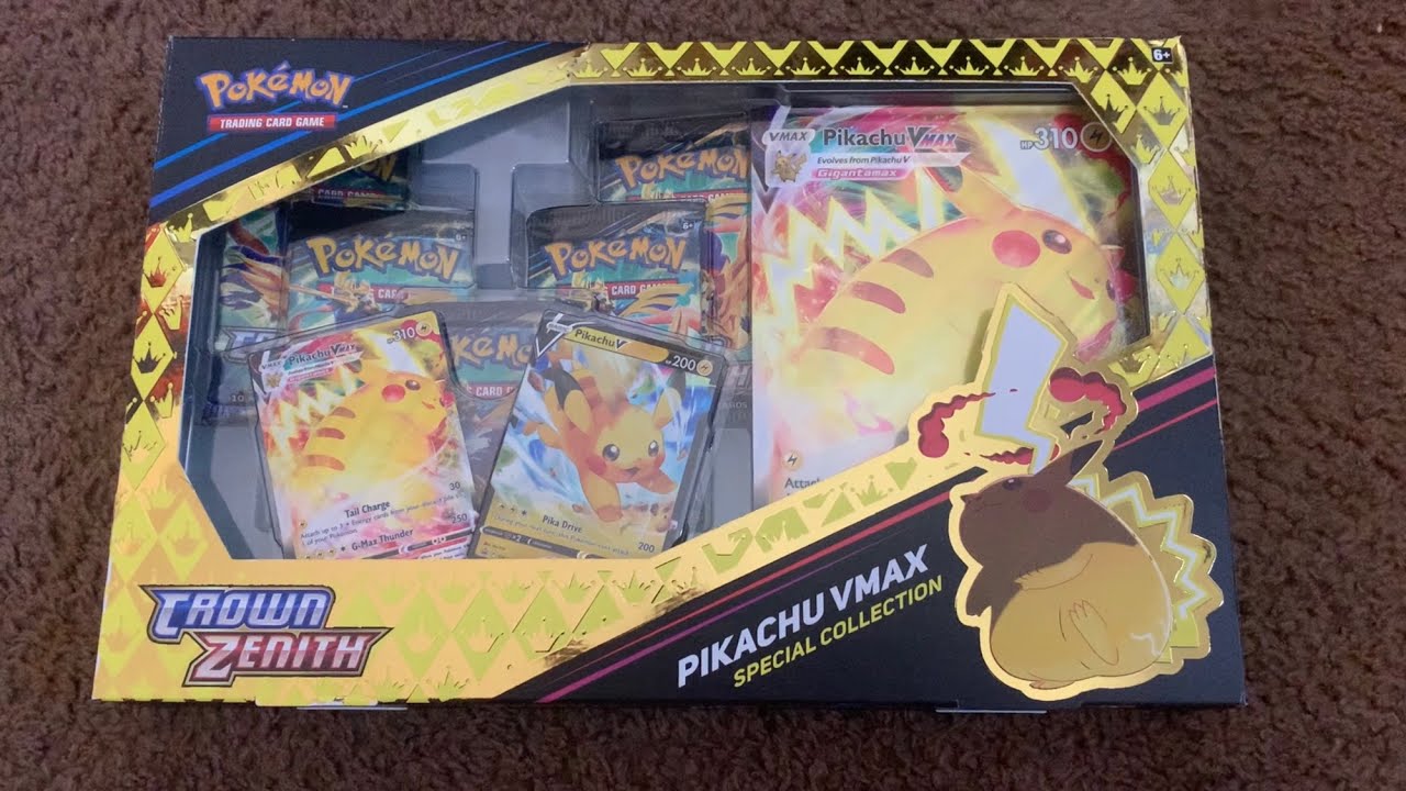 Pokemon Trading Card Game Crown Zenith Special Collection Pikachu