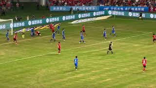 Bicycle kick scores after dramatic free kick in Jiangsu, China screenshot 3