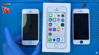 картинка: Замена экрана iPhone SE