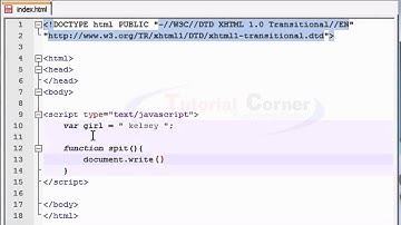JavaScript Video Tutorial -11/40. Global Local Variables