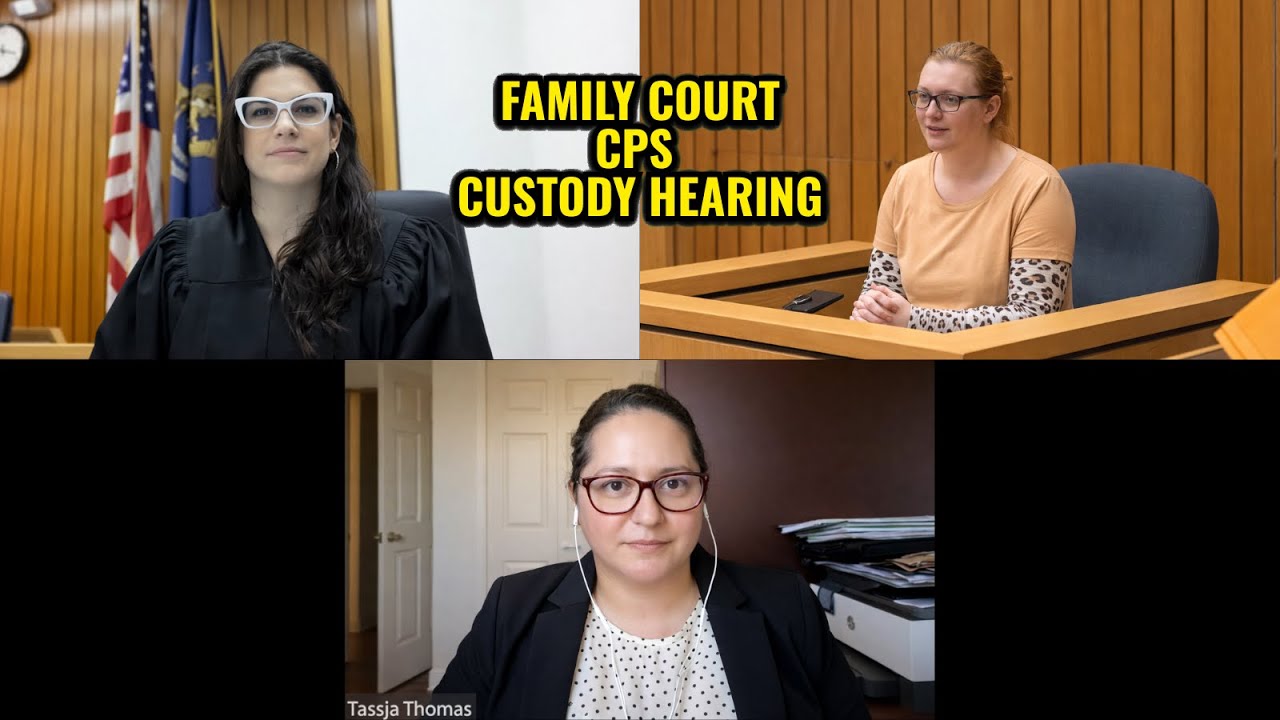 "Family Court Hearing - CPS Initial Disposition | Mother's Case Service Plan & Custody Review"