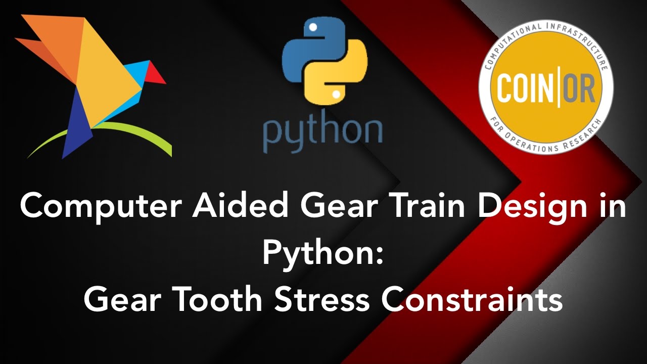 Computer-Aided Reverted Gear Train Design + Optimization in Python ...