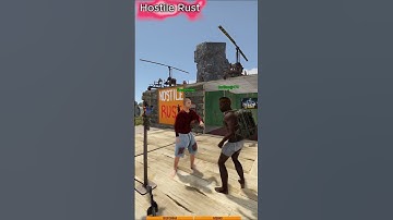 #shorts Hostile Rust | иди воруй #rust #мем #юмор #memes #раст #gaming