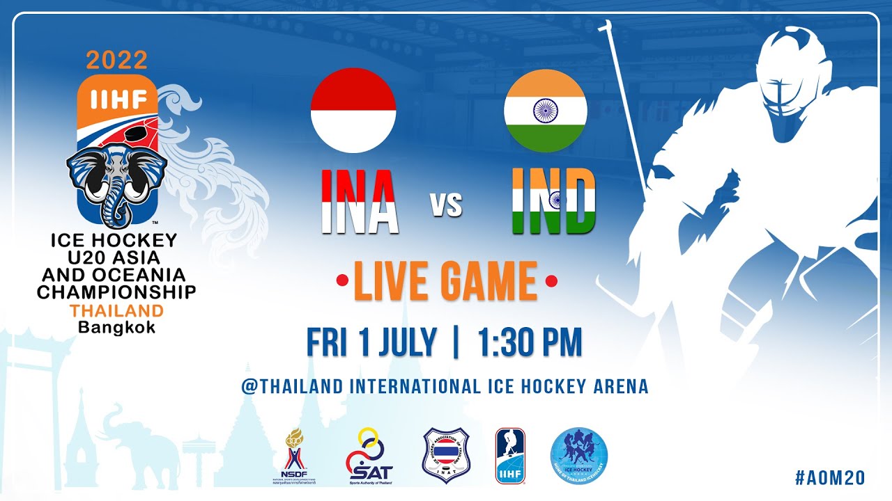 2022 IIHF U20 Asia and Oceania Championship Indonesia Vs India
