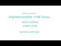 ≠ME（ノットイコールミー）「≠ME 1stコンサート 〜初めまして、≠MEです。〜」June 2nd 2021 at NAKANO SUNPLAZA【For J-LOD live】