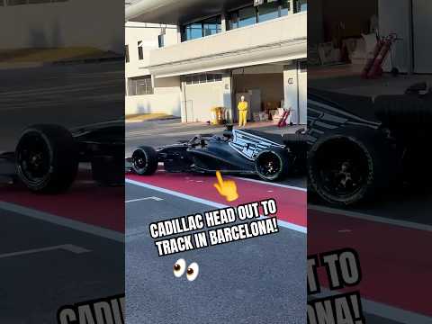 Cadillac Head Out To Track In Barcelona! 👏