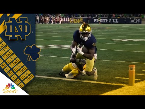 Notre Dame's Jadarian Price explodes up the left side for touchdown vs. USC | NBC Sports