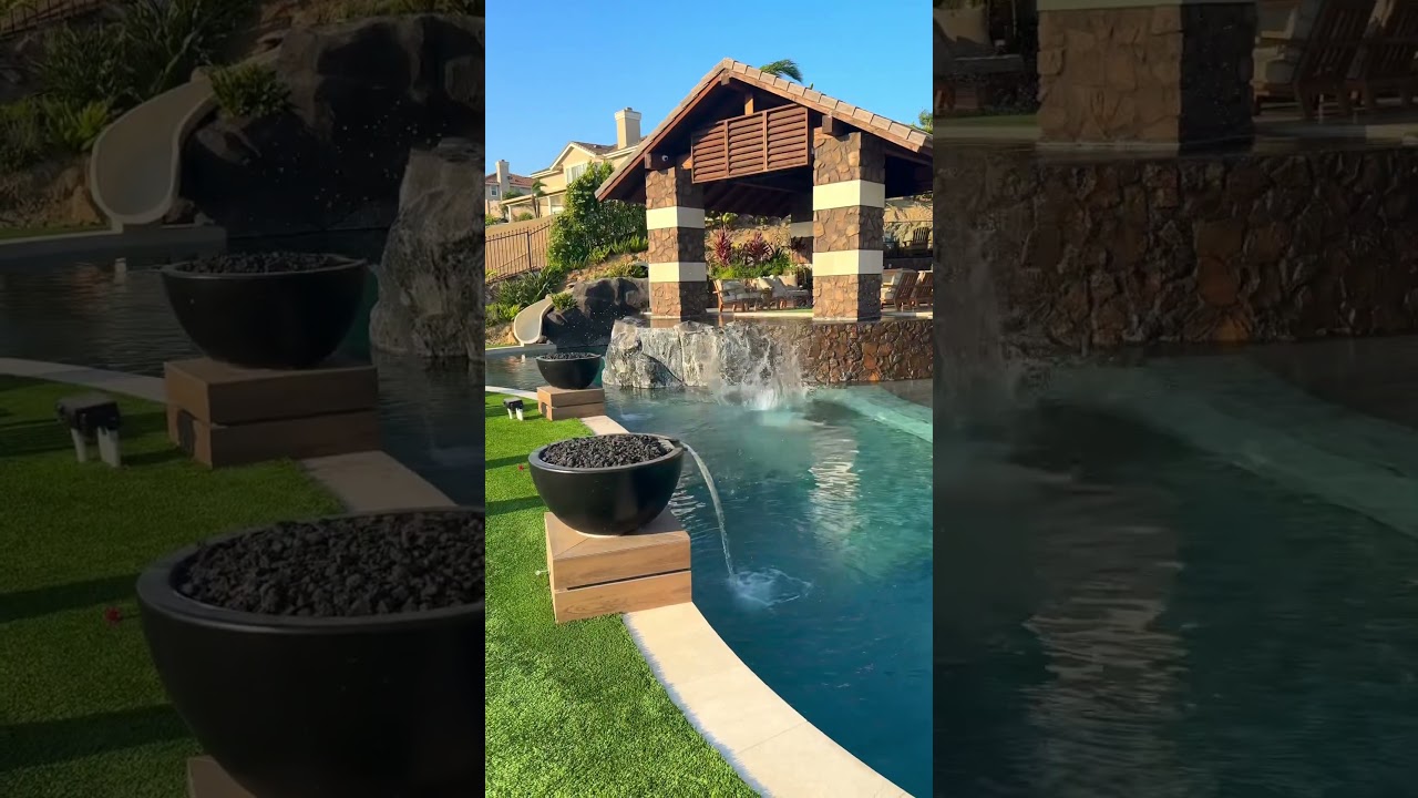How deep should your pool be? #luxuryhome #pool #backyarddesign #backyard #poolbuild