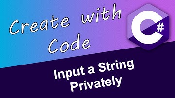 C# Inputting a string to the console privately