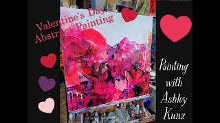 Valentine Acrylic Painting with Ashley Kunz