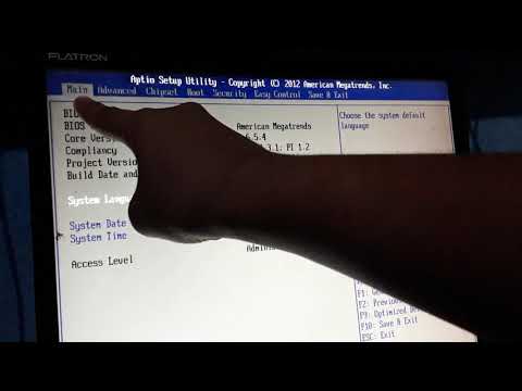 Como trocar o disco de inicialização do computador