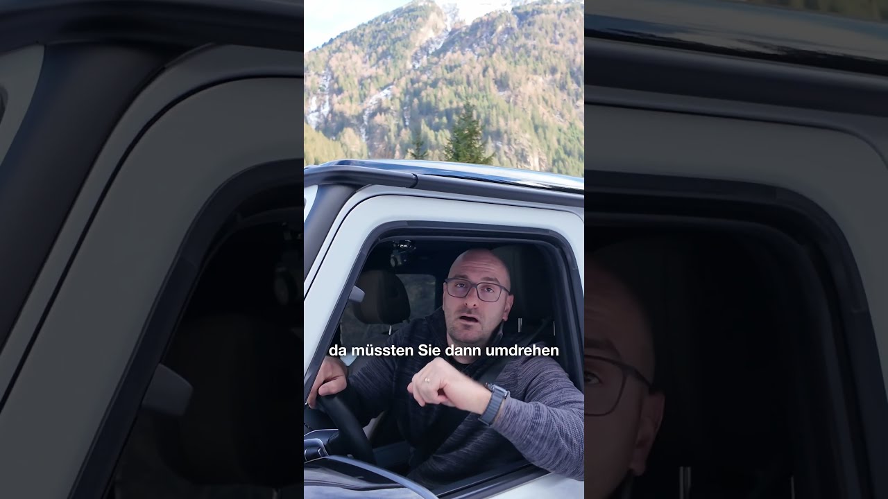 Sackgasse Kein Problem Mit Der Neuen Elektrischen G Klasse Gclass Shorts G580